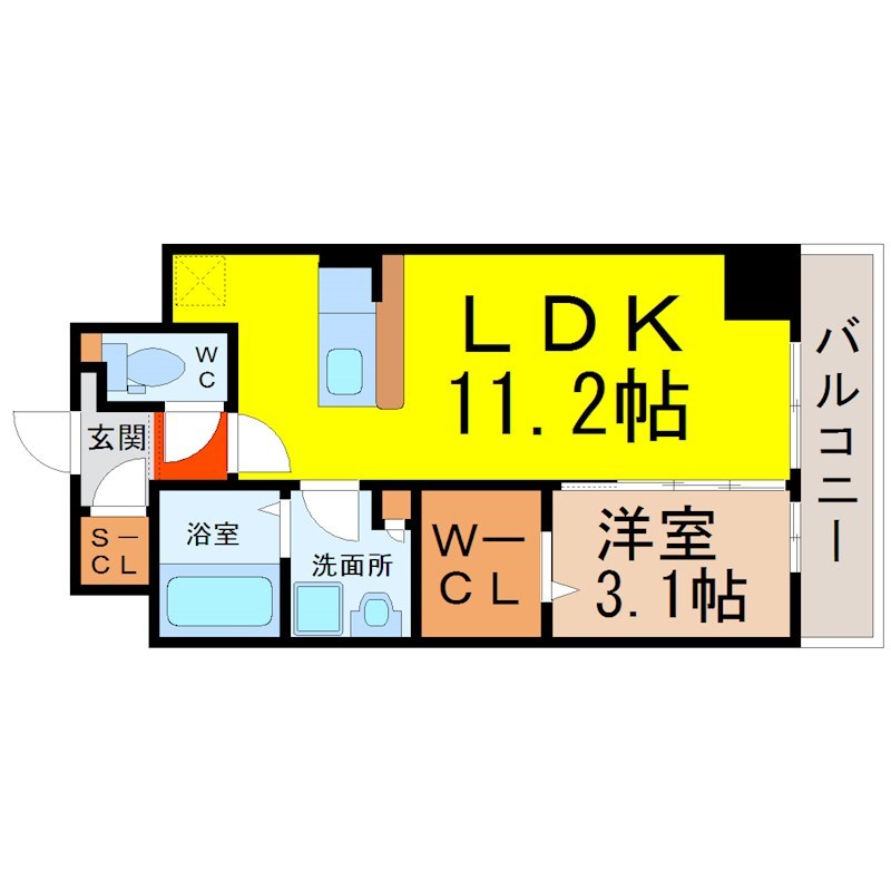 スティングレイつるま 間取り