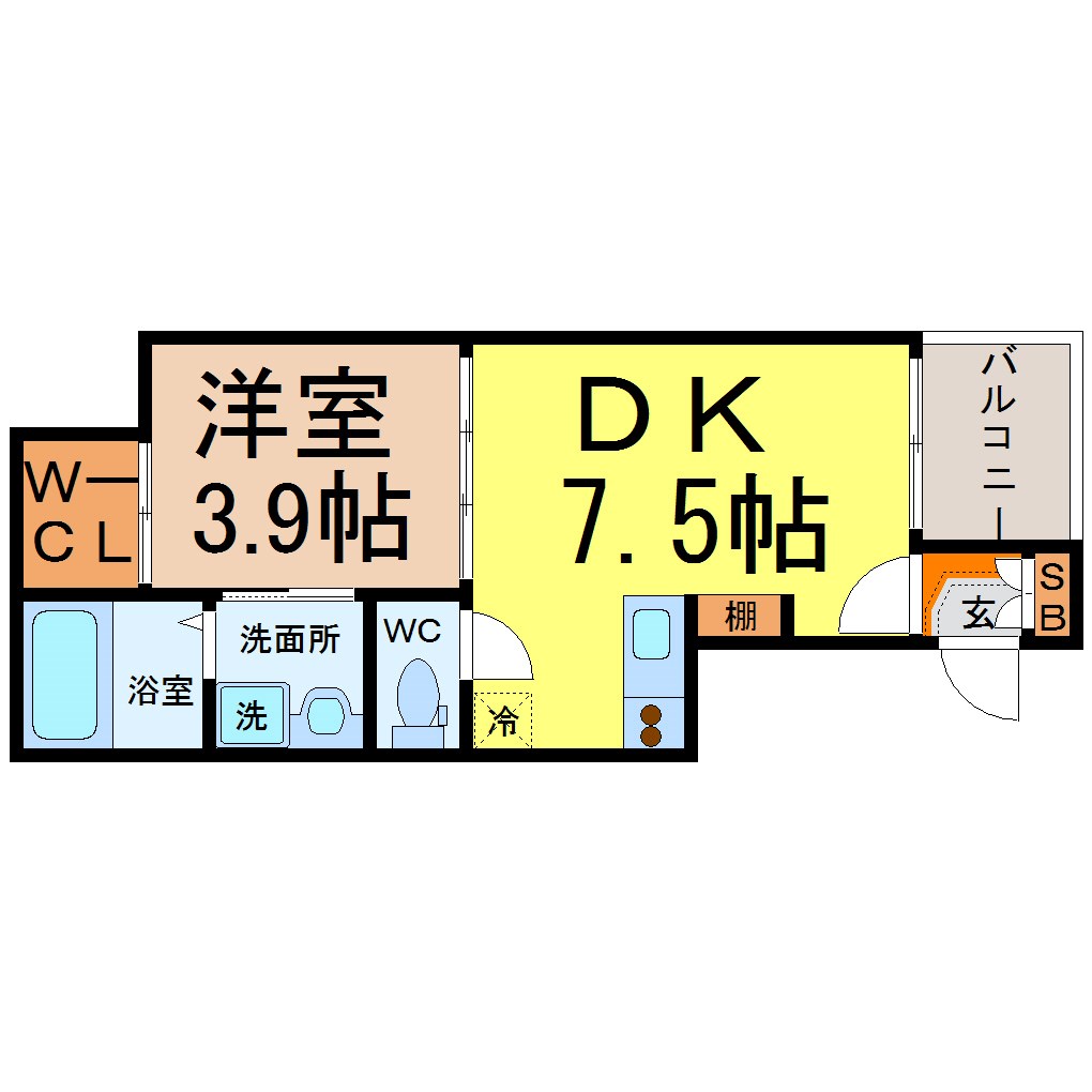 ＬａＦｉｌｌｅＧｏｋｉｓｏ 間取り