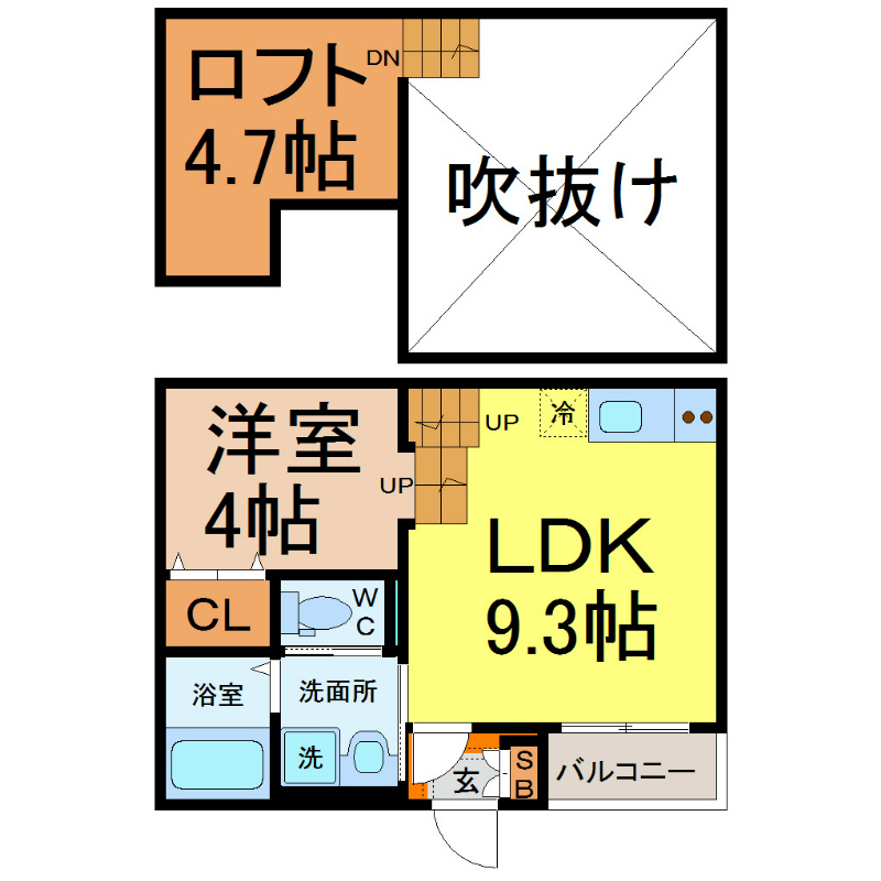 コンフォート 間取り