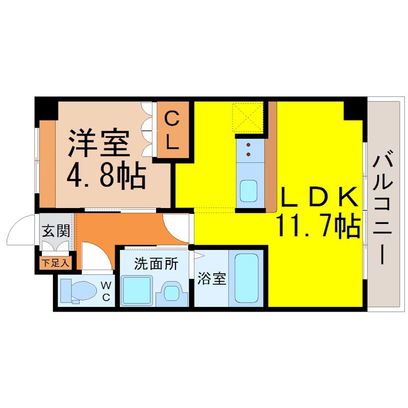 ガーデン仲田 間取り