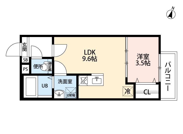 ラポート日比野 間取り