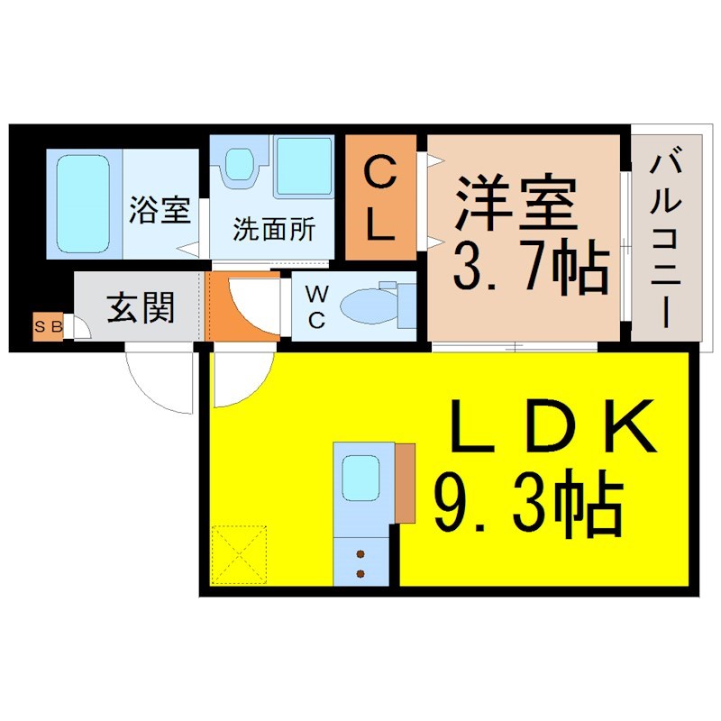 Ｅｍｂｅｌｌｉｒ　Ｔｒｏｉｓ（アンベリールトロワ） 間取り