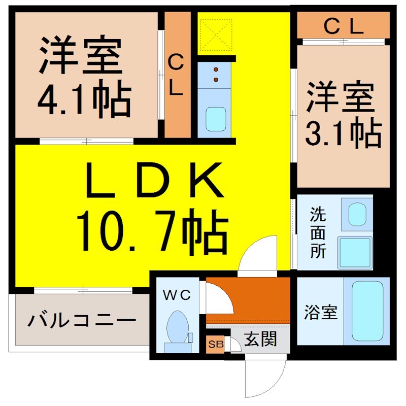 ＲＥＧＡＬＥＳＴ伝馬町 間取り
