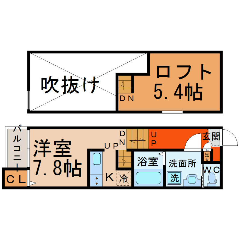 フィールグッド新栄 間取り