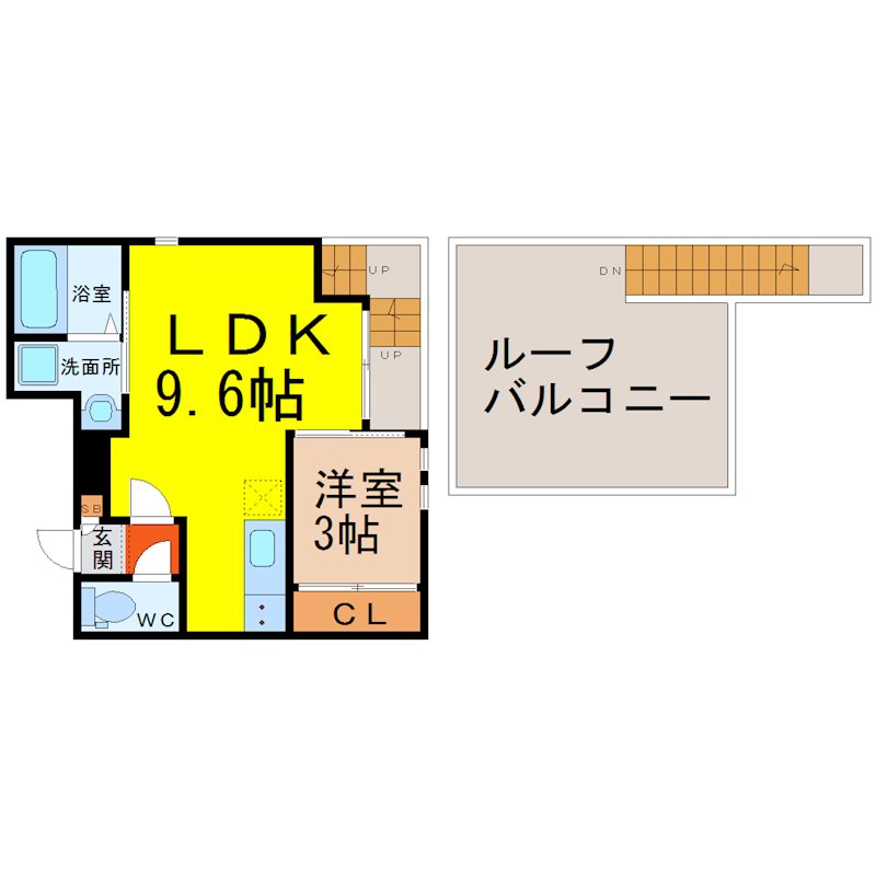 ＧＲＡＮＤＴＩＣ名駅南（グランティック名駅南） 間取り