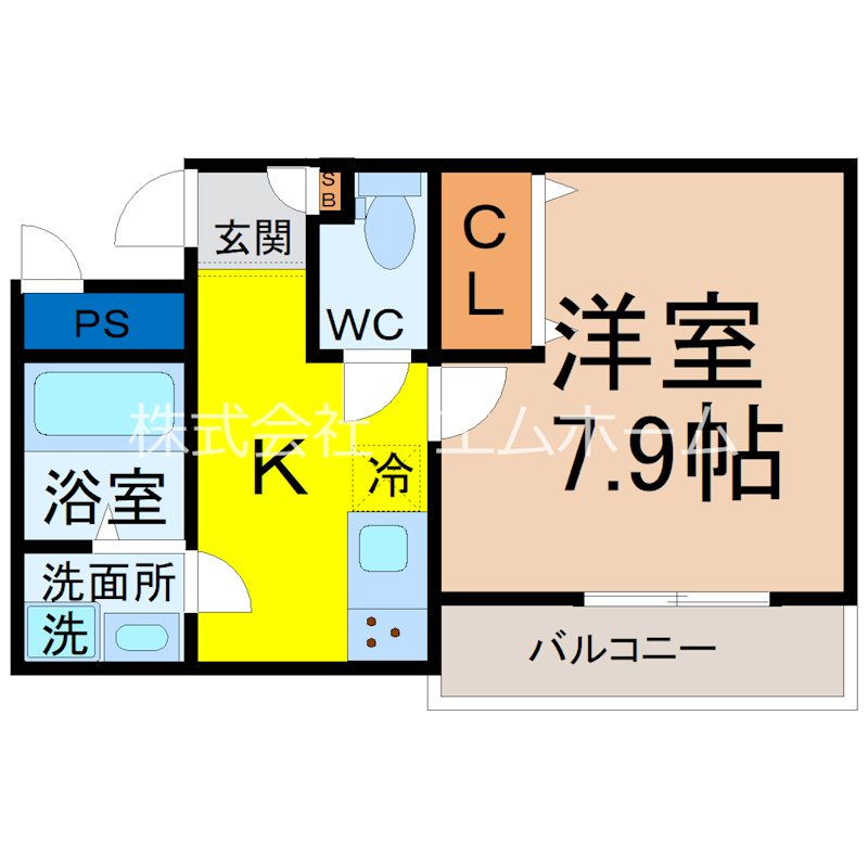 Merveille（メルヴェイユ） 間取り