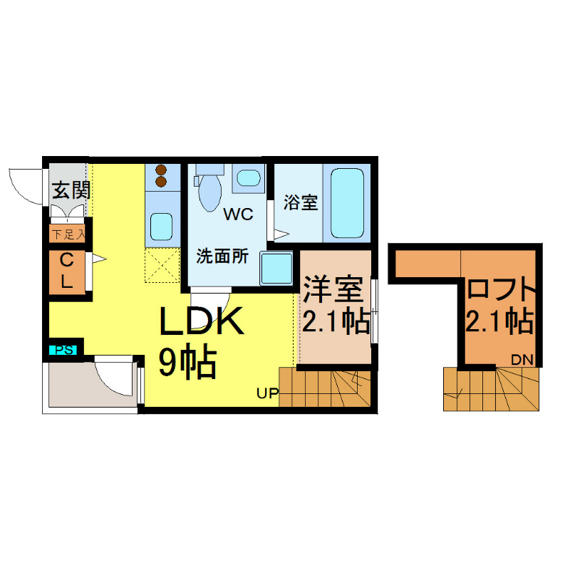 ＲＥＸ新栄（レックス新栄） 間取り