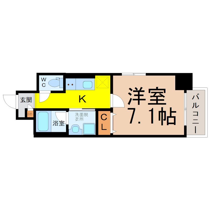 グランディール上前津 間取り