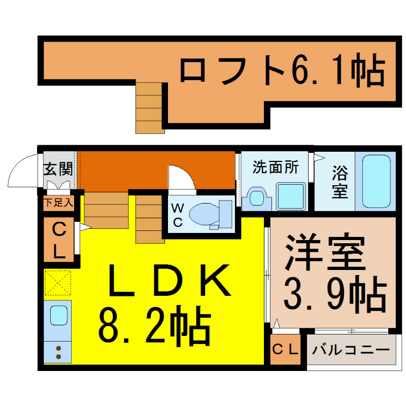 プラチナム黒川 間取り