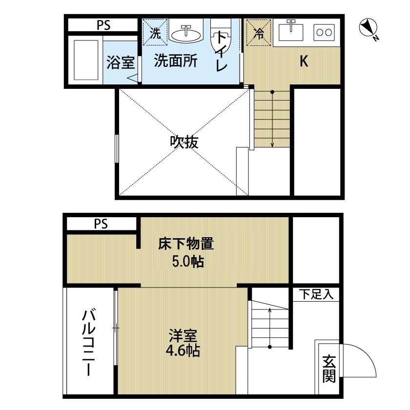 クレアーレ想 間取り