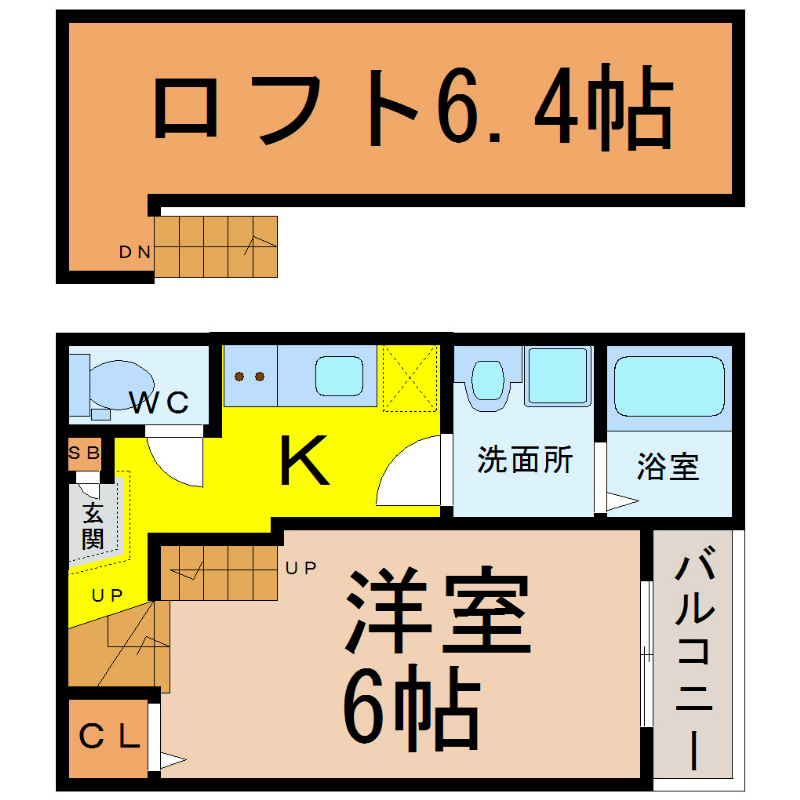 パークサイド北斗 間取り