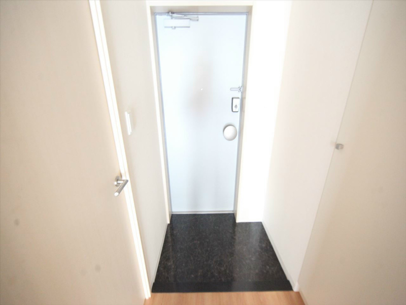 フラシア新栄町 玄関