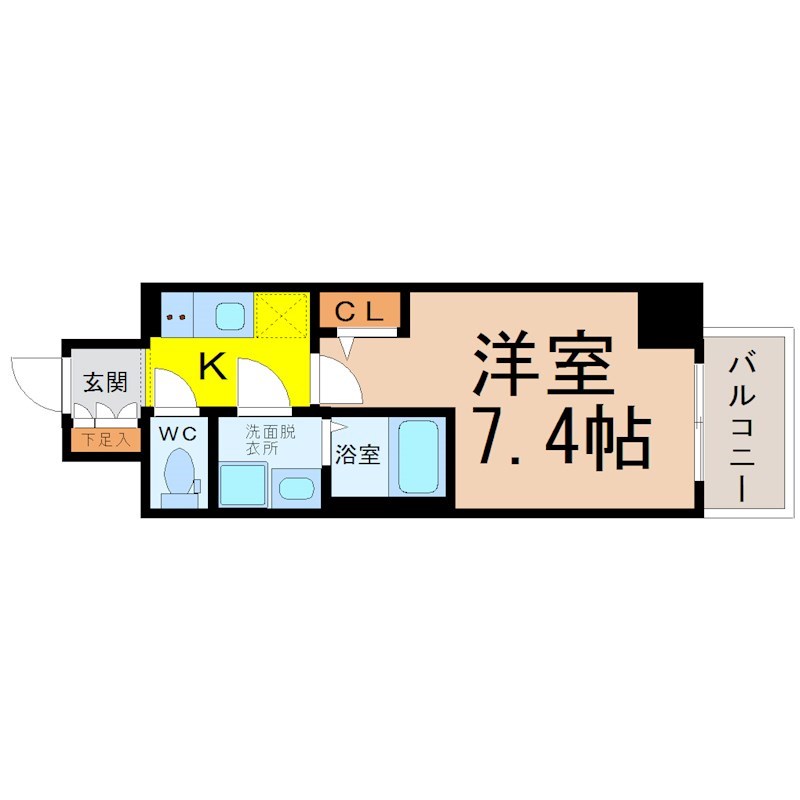 エスリード金山プルミエ 間取り