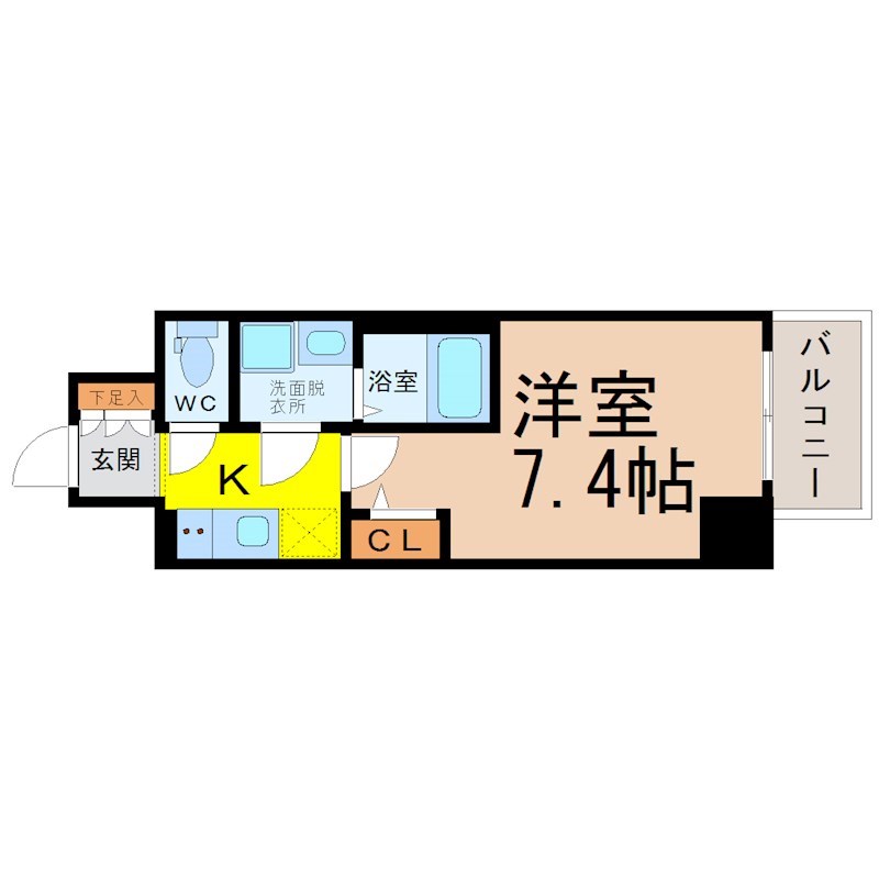 エスリード金山プルミエ 間取り