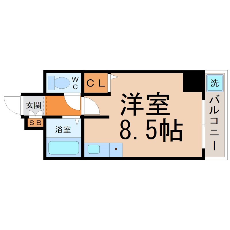タウンエステート新栄 間取り