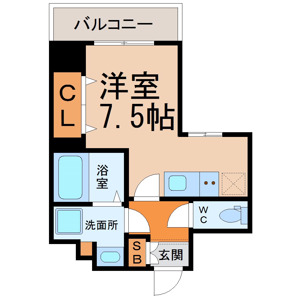 アビタシオン今池マルシェ 間取り