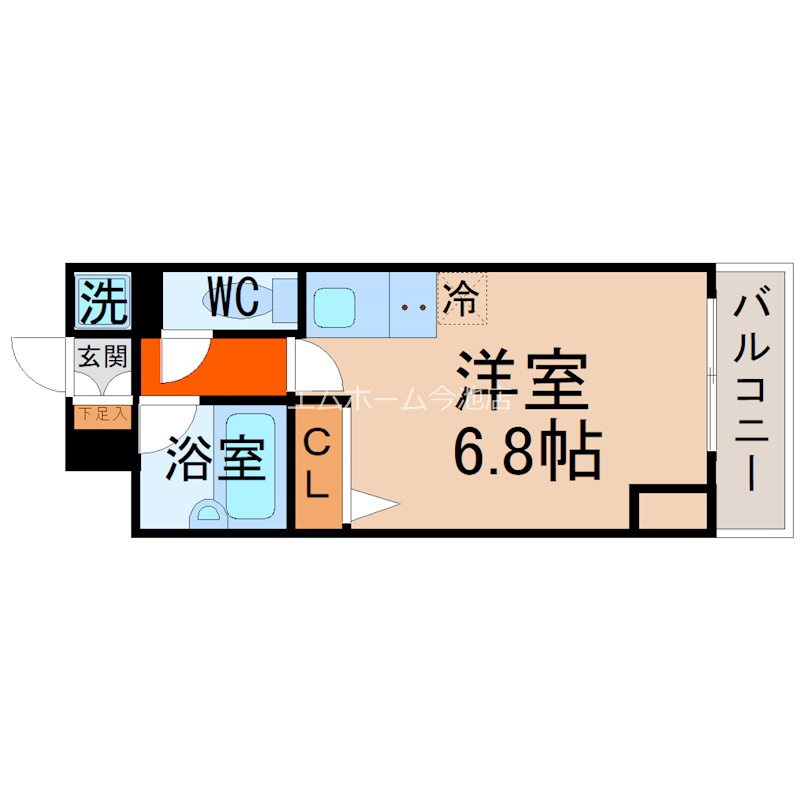 ＲＩＤＧＥ堀田 間取り