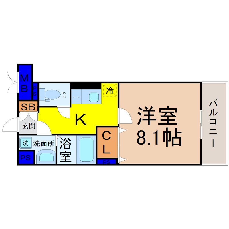ブルースカイ 間取り