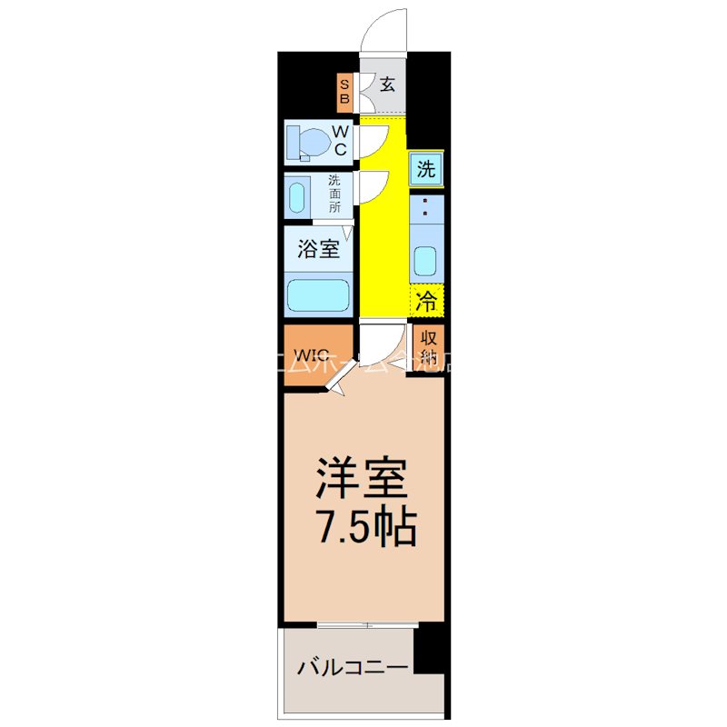 パルティール笠寺 間取り