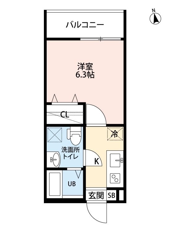 CRASTINE 中島 Sta. 間取り