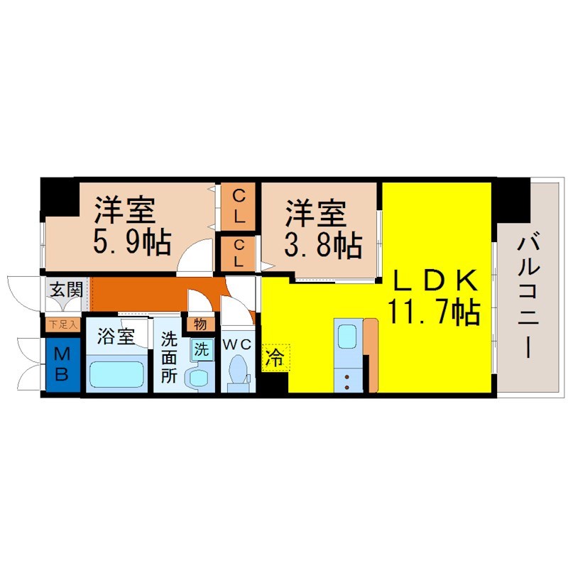 グランレコルト 間取り