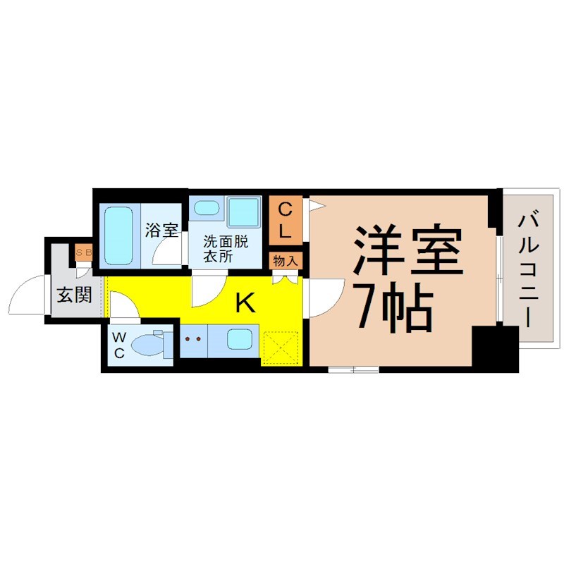 アクアコート大曽根 間取り