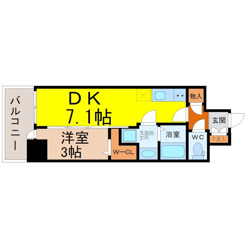 エステムコート名古屋上前津 間取り