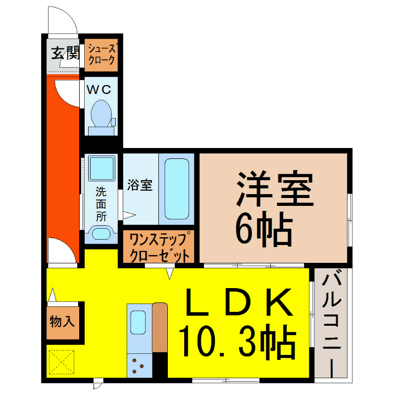 エポラール東別院 間取り