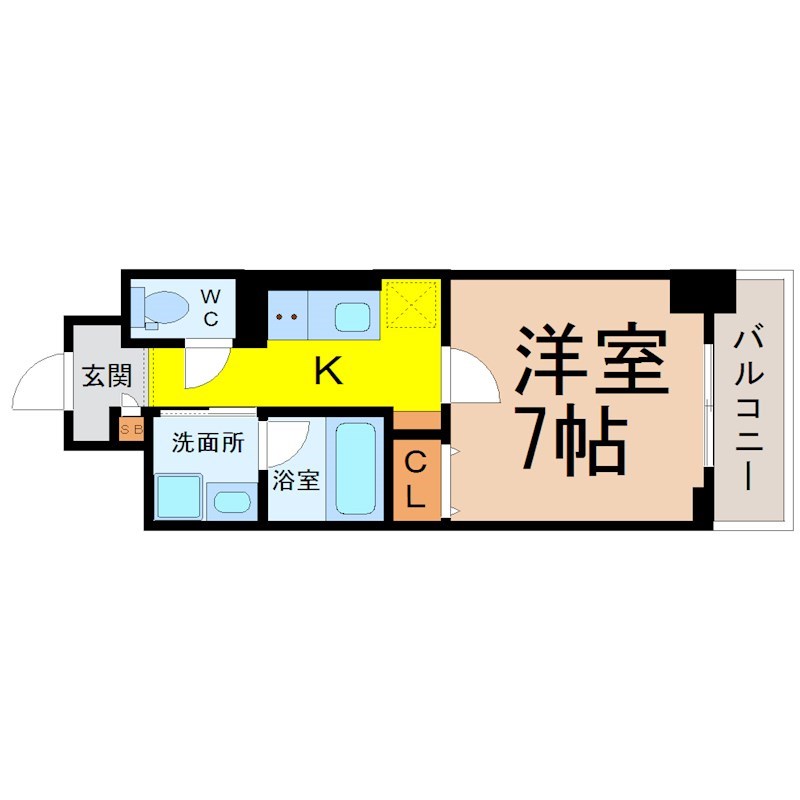 ＤＩＡＭＯＮＤ ＭＯＯＮ（ダイアモンドムーン） 間取り
