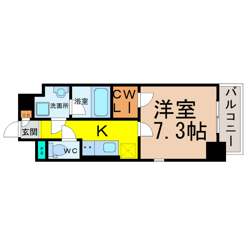 ＭＯＮＹＯＩＥ（モンヨイーエ） 間取り