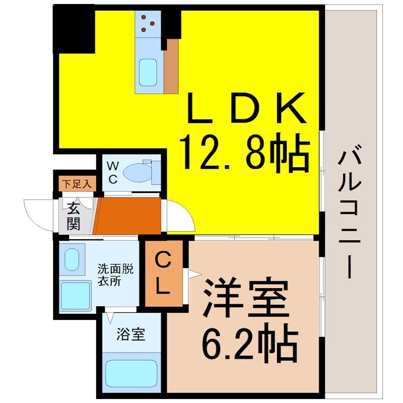 Ｃｅｒｅｓ志賀本通 間取り