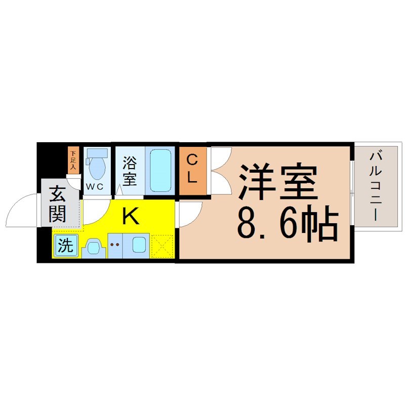 パルティール今池アネックス 間取り