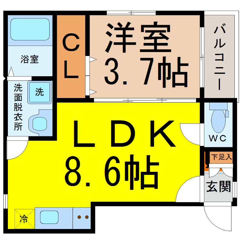 ＣｌａｉｒＰｌａｇｅ 間取り