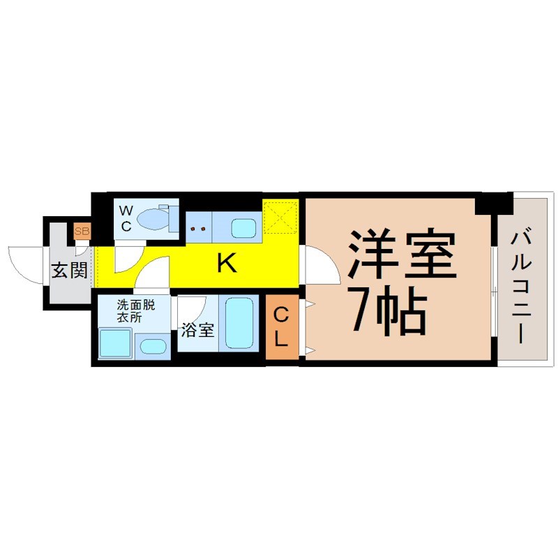 ドゥナーレ内浜町 間取り