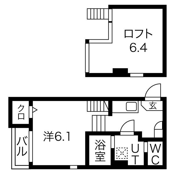Ｃａｓａ Ｖｉｏｌａ 栄生 間取り