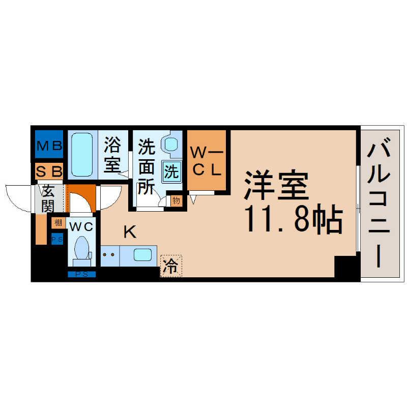 スティングレイつるま 間取り