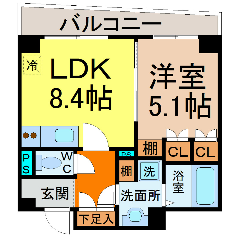 ビジャ松原 間取り