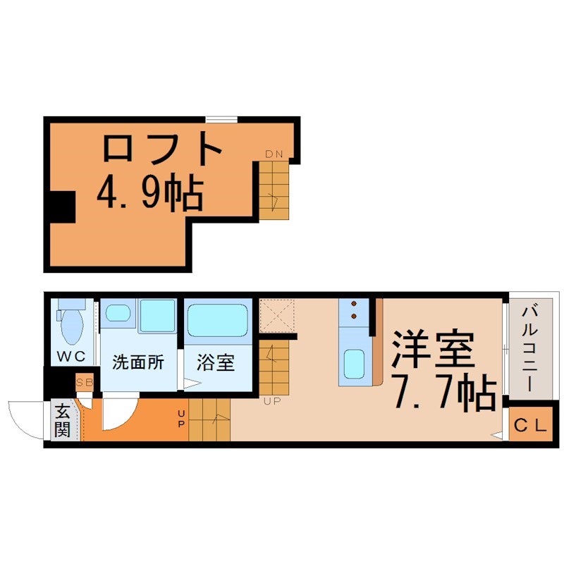 ＡＸＩＳ（アクシズ） 間取り