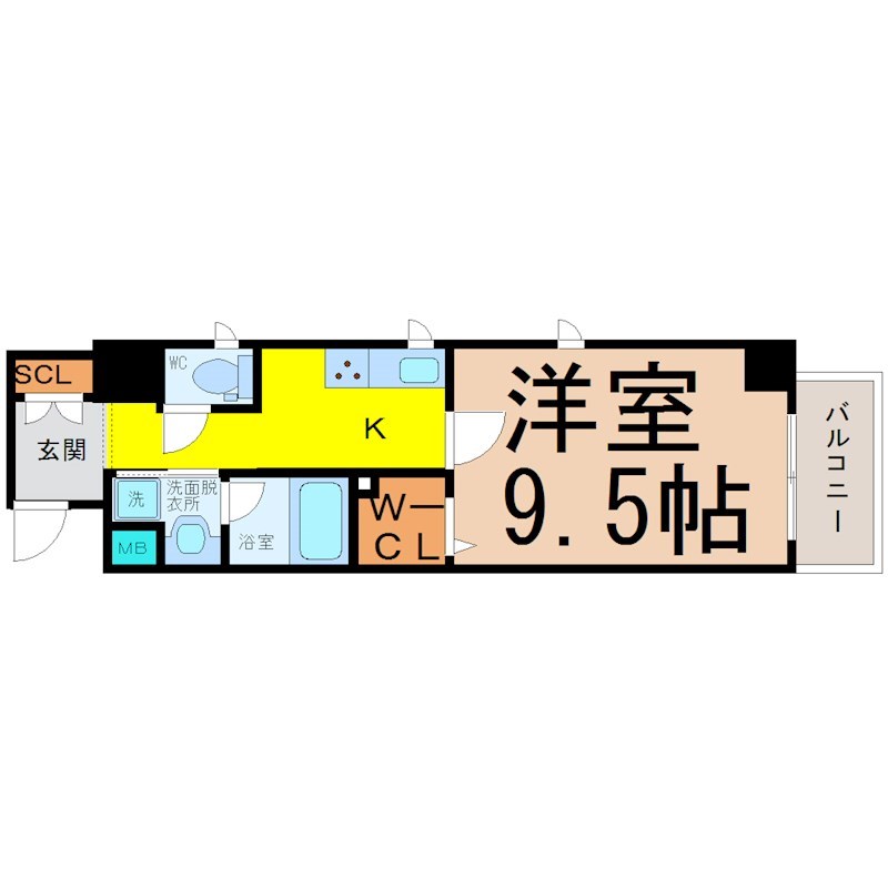 アーバンライフ名駅ウエスト 間取り