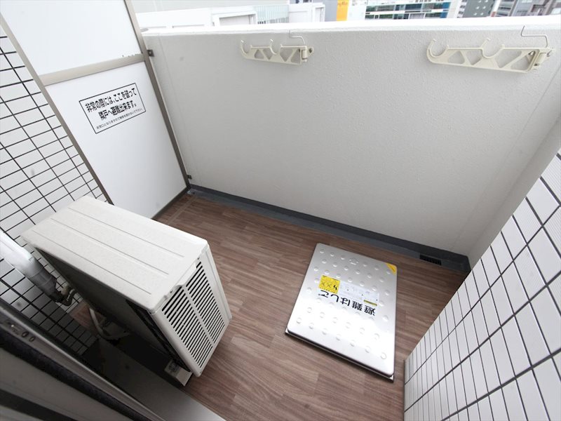プレサンス丸の内リラティ ベランダ