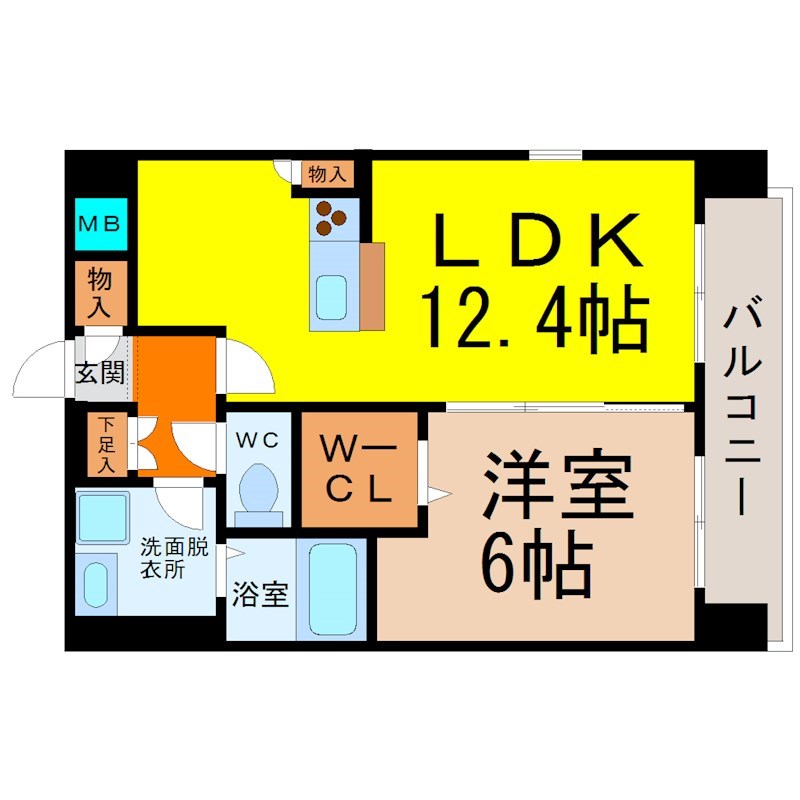 ＹＳ上前津 間取り