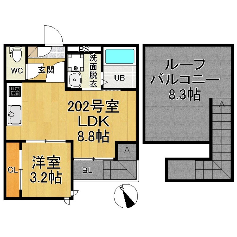 Ｇｒａｎｄｔｉｃ　Ｒｏｘａ 間取り