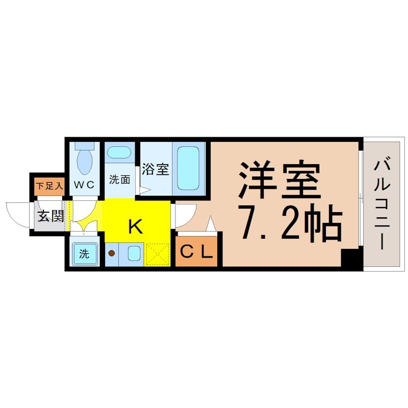 ＤＯＲＦ　ＪＵＢＡＮ（ドルフ十番） 間取り