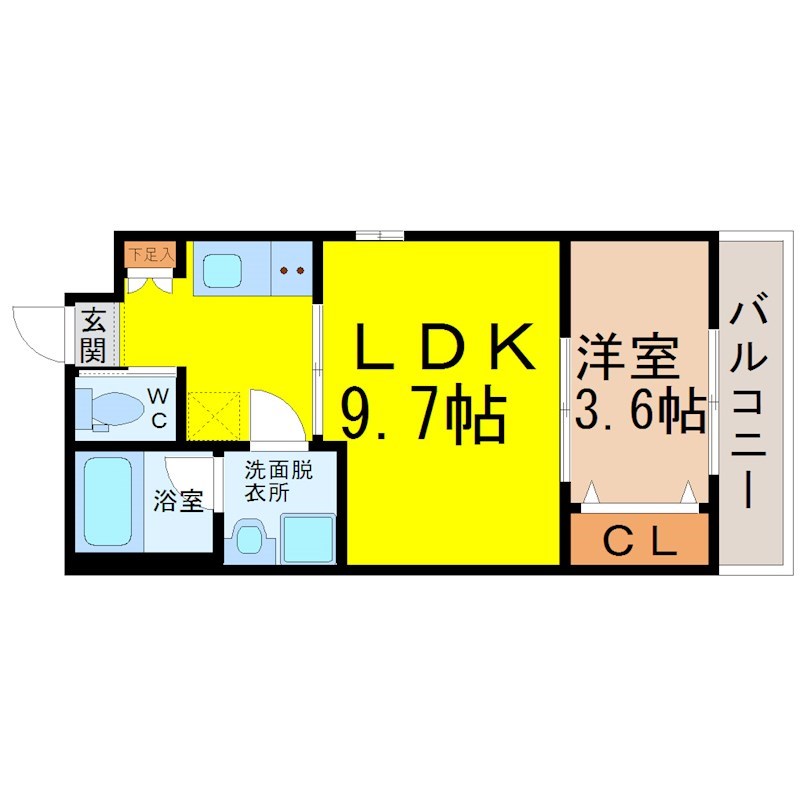 ジュネス千種 間取り