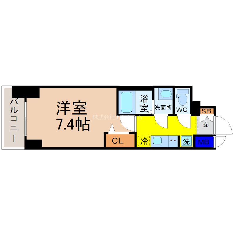 プレサンス今池駅前フェルディノ 間取り