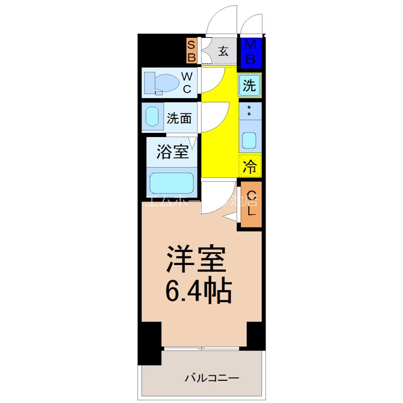 プレサンス広小路通今池 間取り
