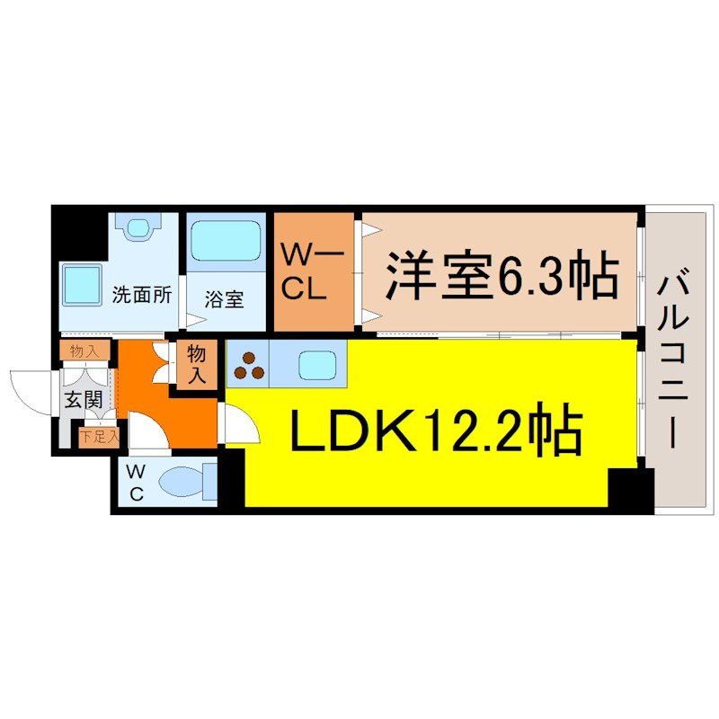 ＭＯＮＺＥＮ偕 間取り