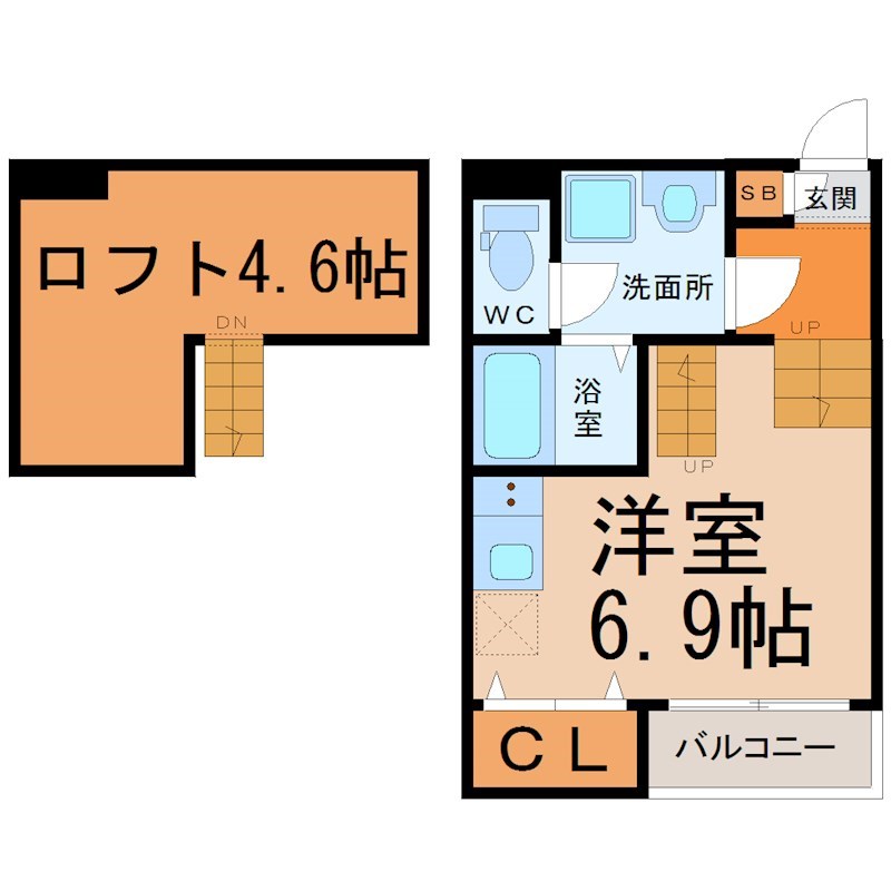 ｓｔａｇｅ鶴舞 間取り