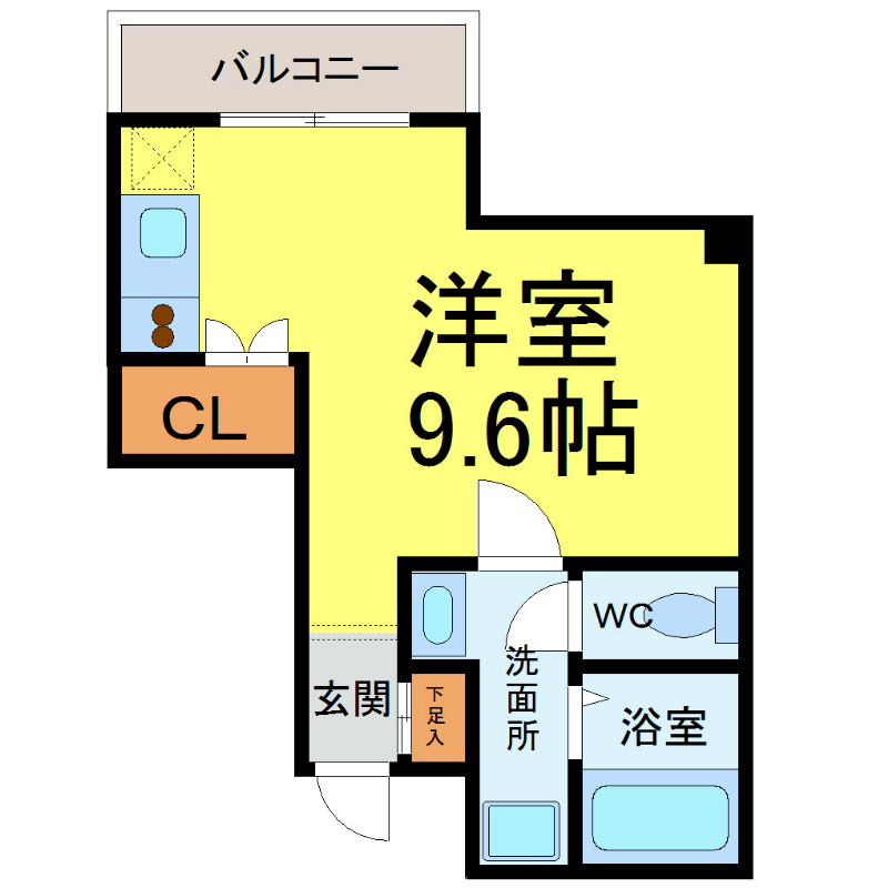 リエス千代田橋 間取り