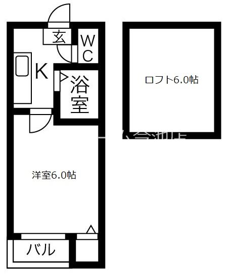Ｌｏｆｔ４千種 間取り